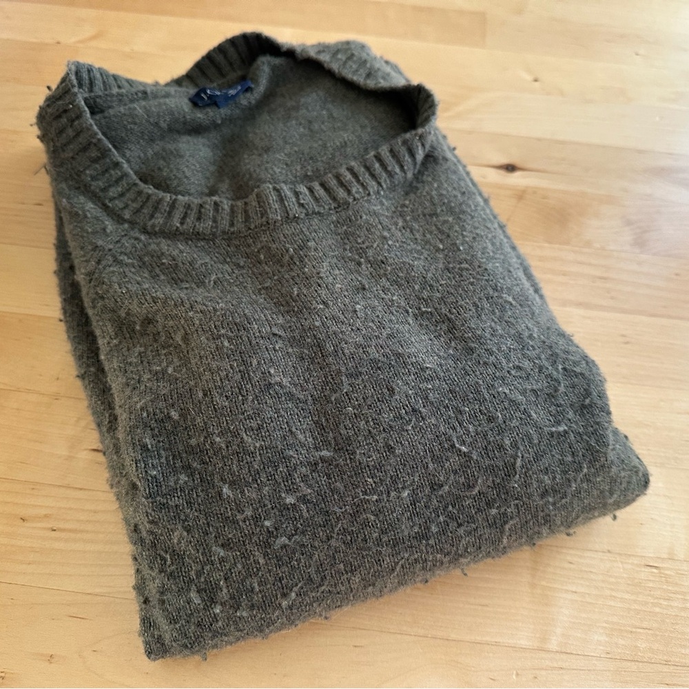 J.crew poly/wool sweater